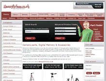 Tablet Screenshot of memoryforless.co.uk
